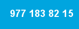977 183 82 15 977 183 82 15